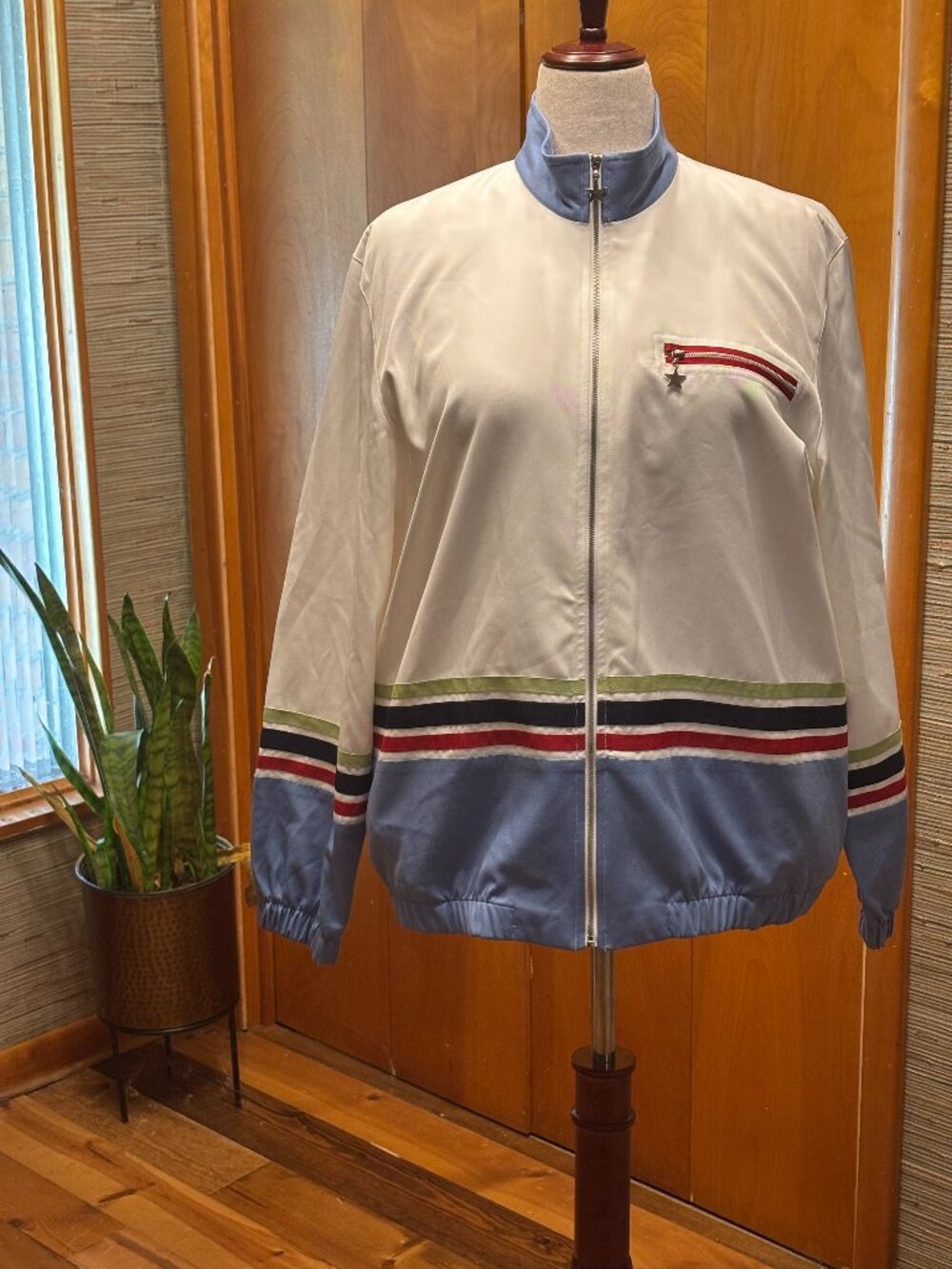 Alfred Dunner Lightweight Full Zip Jacket
